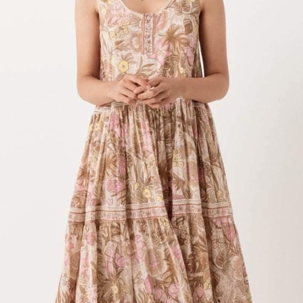 SPELL jungle print dress | never worn, like brand new | size Small(fits like M)